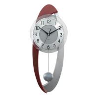 Nástenné kyvadlové hodiny JVD NS11004/23 – tichý chod a moderná elegancia (59 cm)